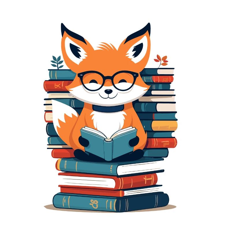 Cute Book Lover Funny Books Design