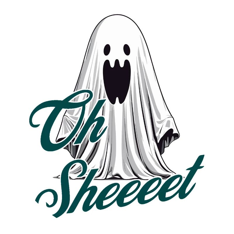 Oh Sheet Ghost Drôle Halloween Fun
