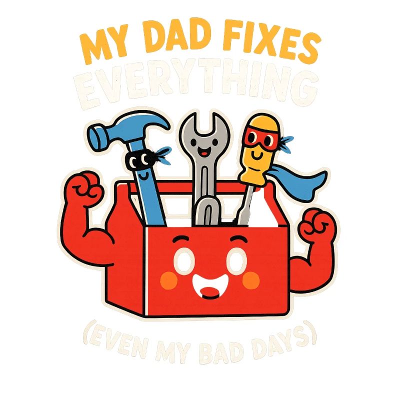 Vatertagsgeschenk My Dad Fixes Everything Werkzeug
