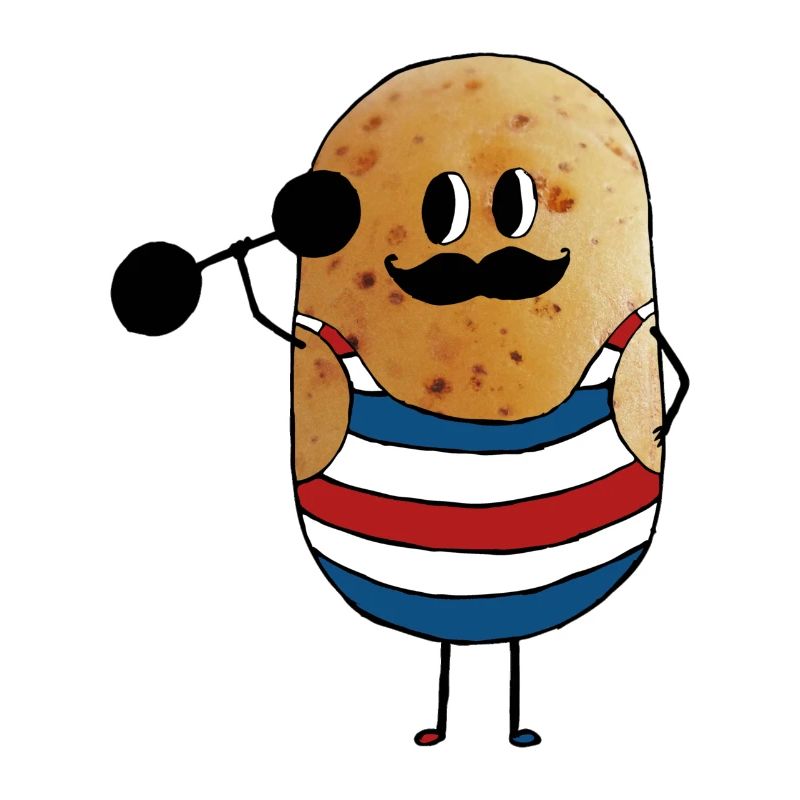 Circus Strong Man Potato