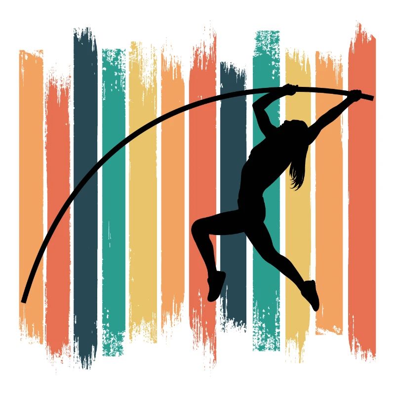Stabhochsprung Sprung Hochsprung Leichtathletik