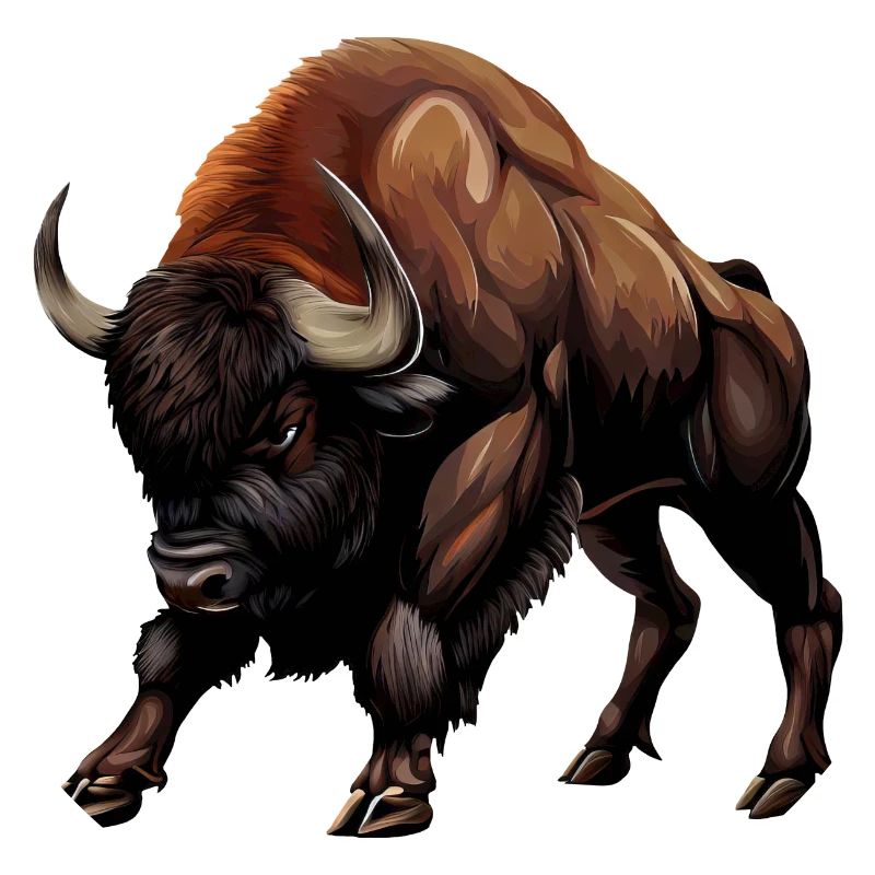 Vache, Buffle, Taureau, Bison - Conception animale