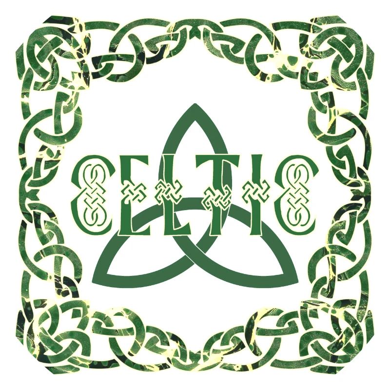 Celtic frame Celtic font E 226