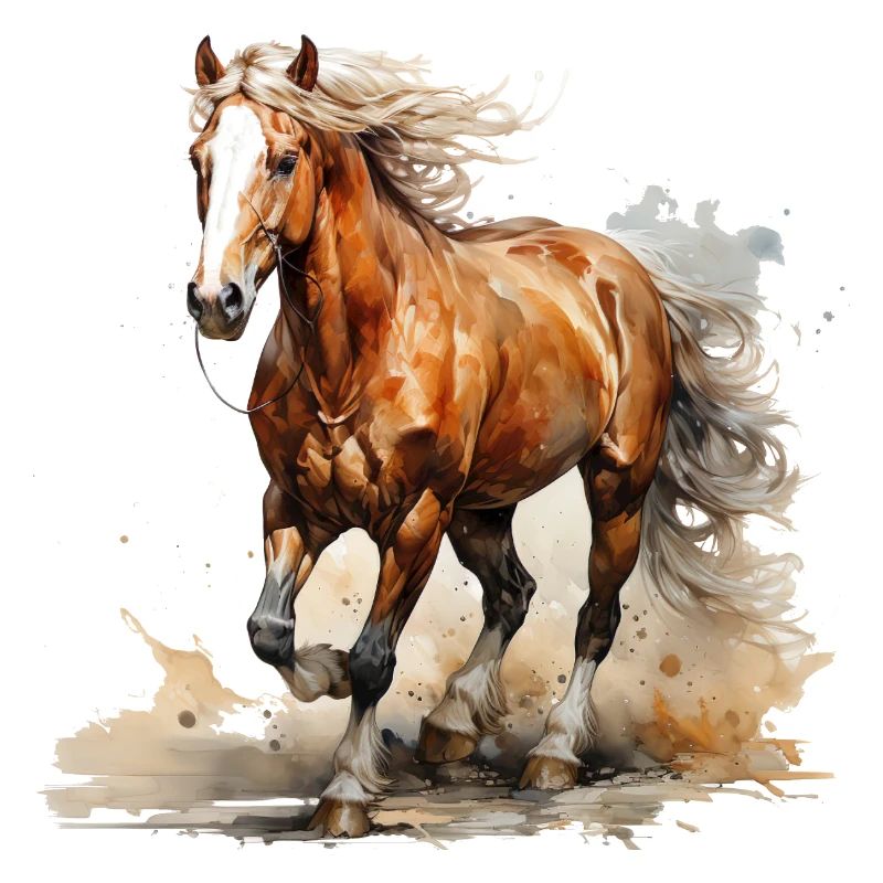 Un cheval est une source de bonheur