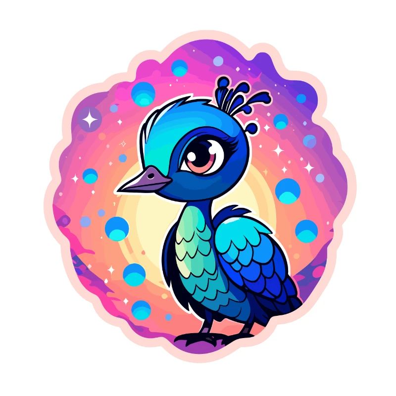 Peacock Bird Drawing