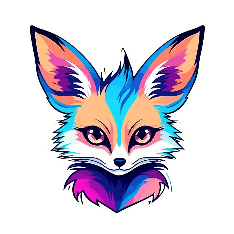 Desert Fox Fennec Drawing