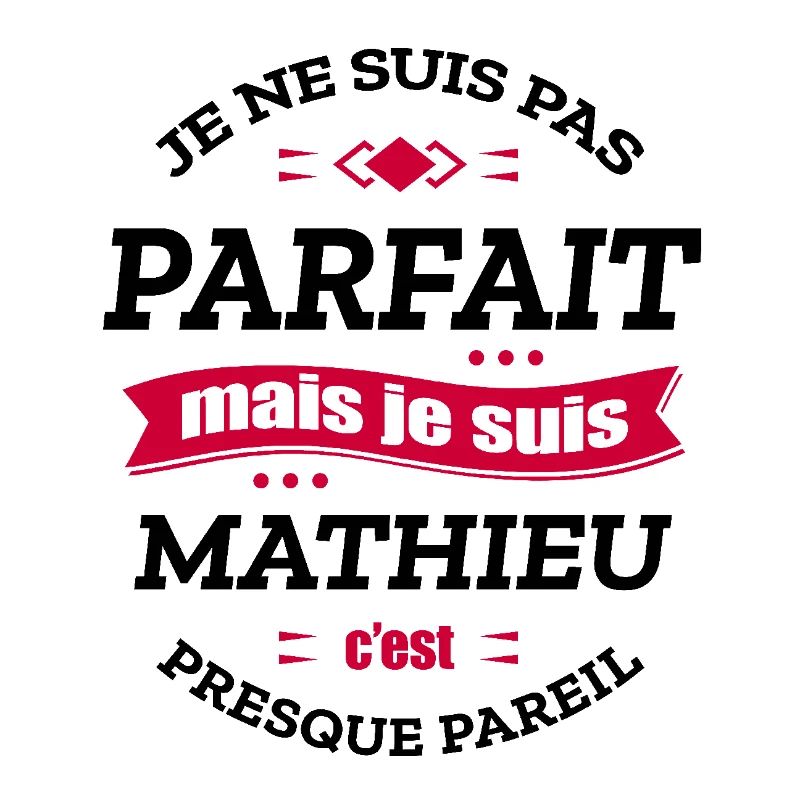 MATHIEU PARFAIT - PRENOM MATHIEU