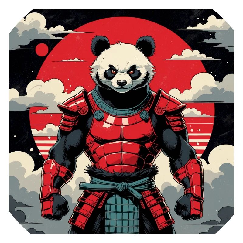 Samurai Panda Warrior