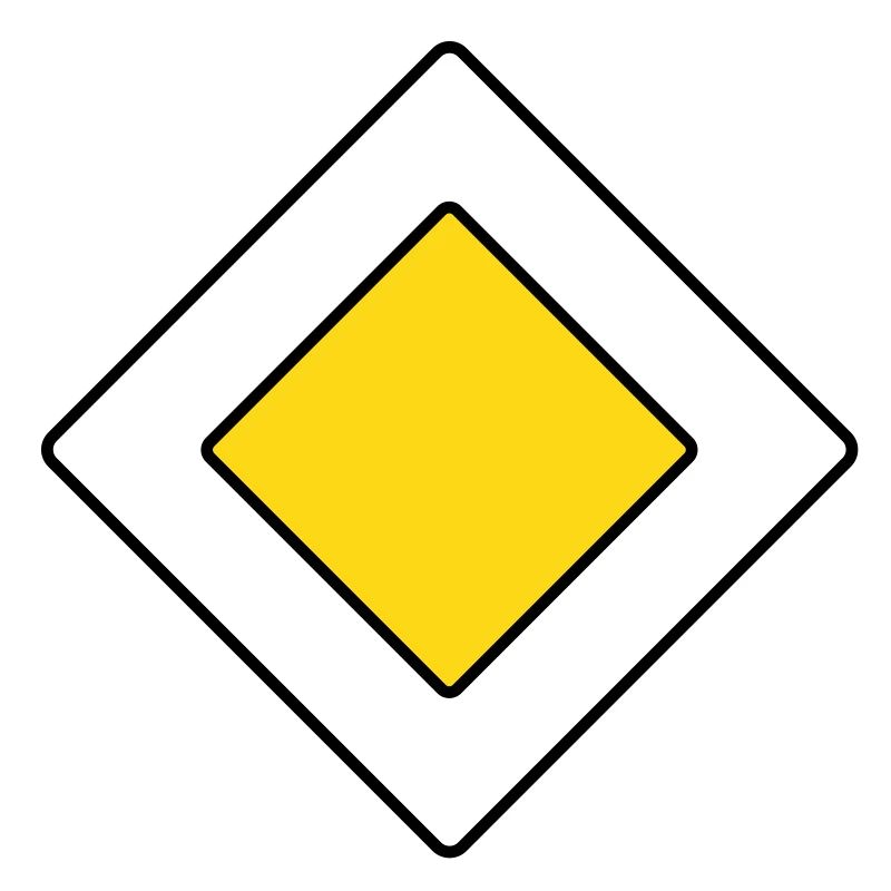 Vorfahrtsschild