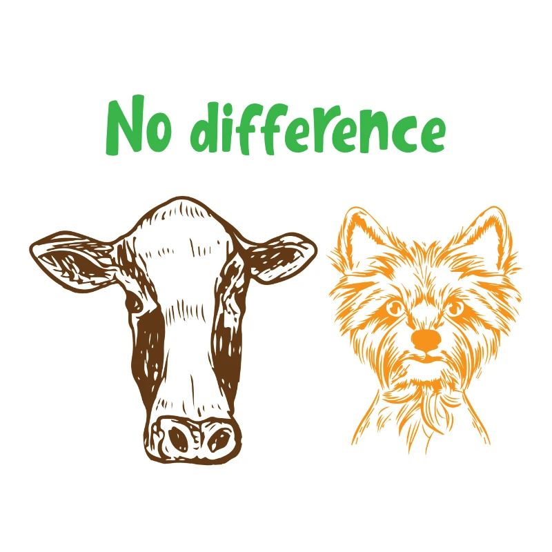 No difference Animal rights gift