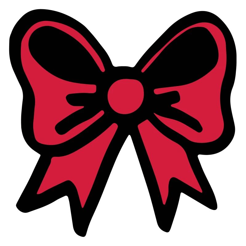 Bow red / bow red - bow tie - celebration