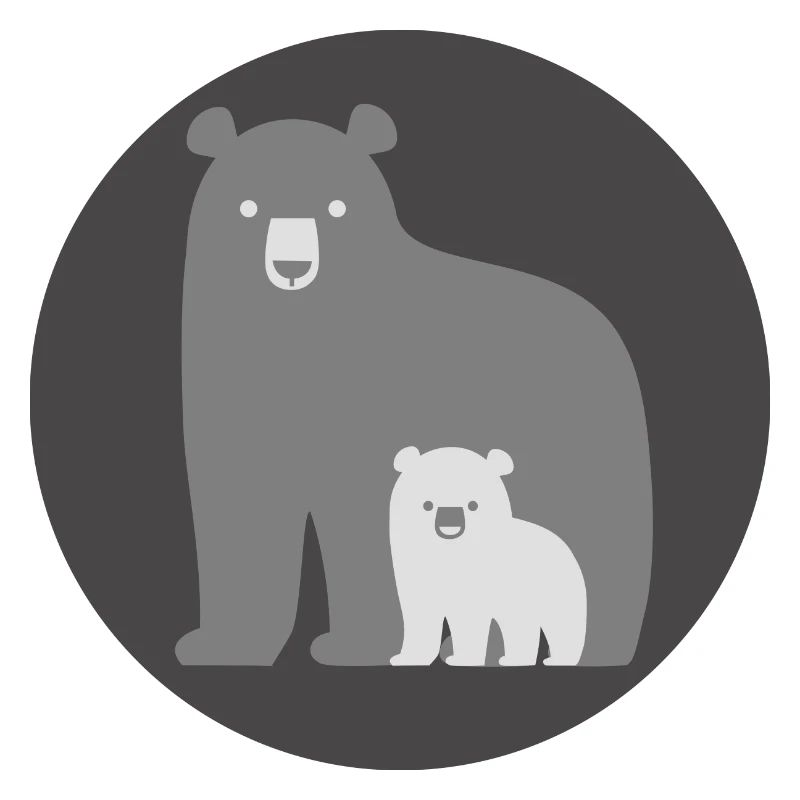 Daddy Bear Mom Bear Cool gave til far mor