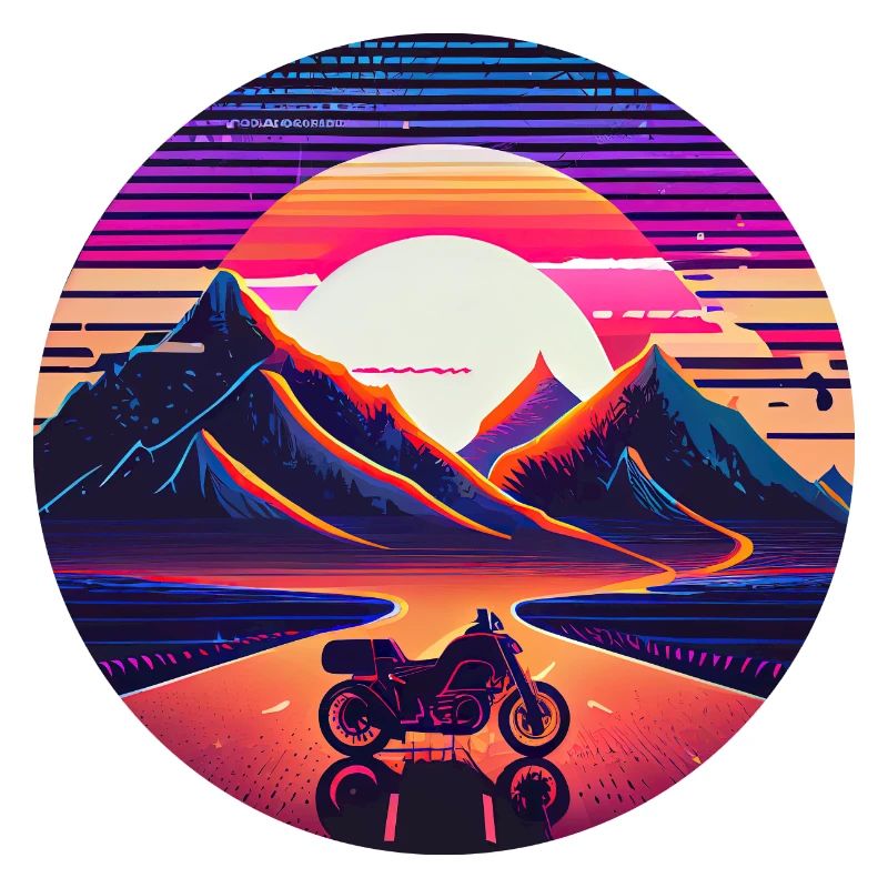 Retrowave Synthwave 80s Design