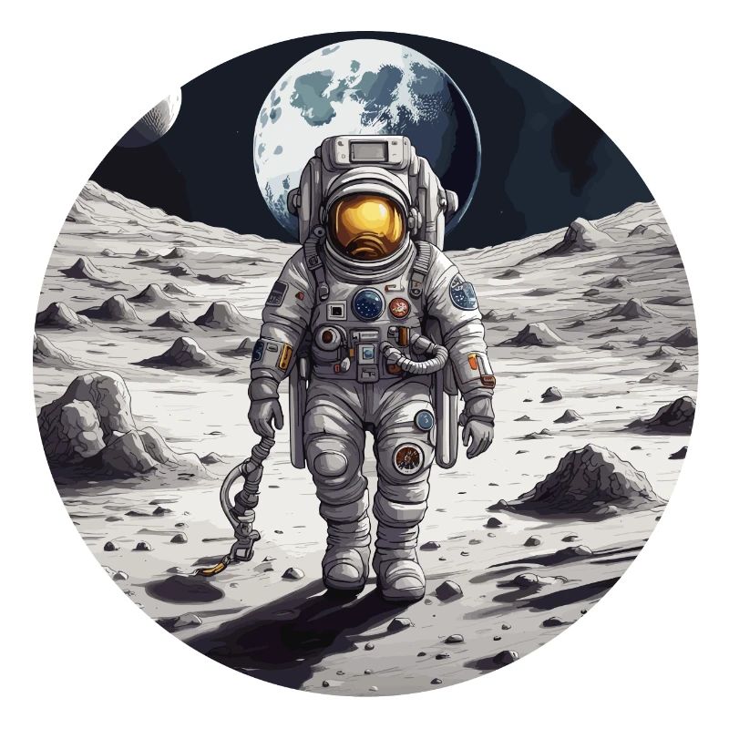 Astronaut / Space / Spaceship / Moon / Space