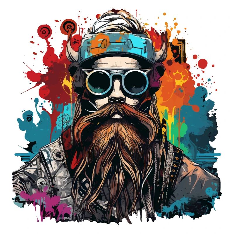 Conception moderne de Viking Valhalla Nordmann