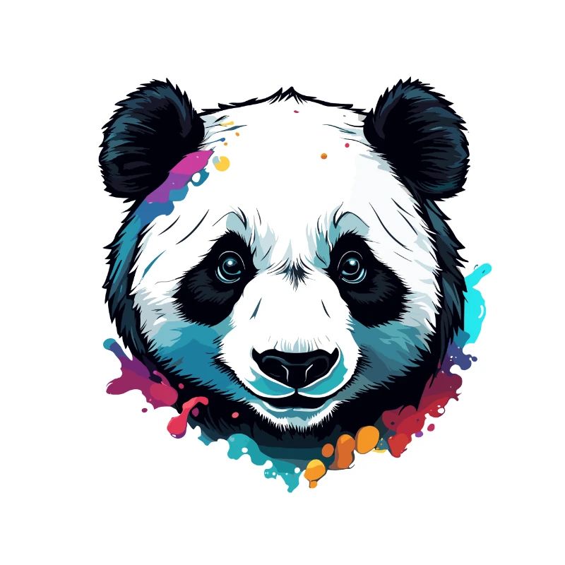 Panda / Tier / Zoo / Bambus / Wild / Kindlich