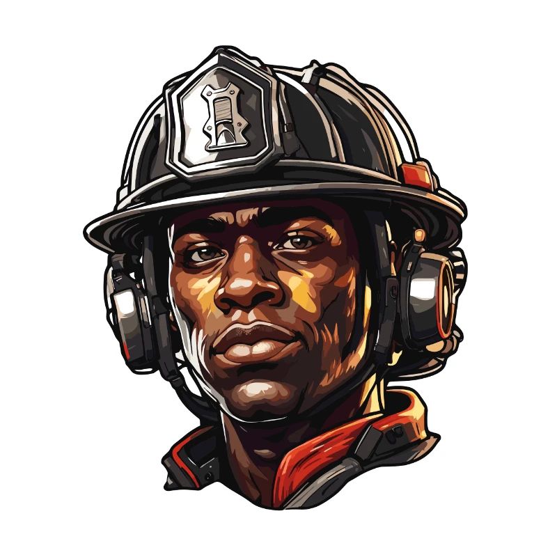 Firefighter / Fire / Fire / Extinguish / Hero
