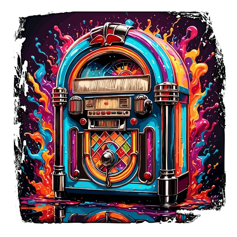 Jukebox / Musical Automaton / Retro / 50s