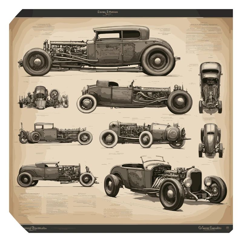 Plan / Sépia / Vintage / Rétro / Old Timer
