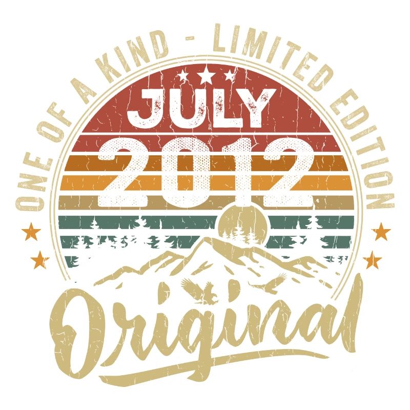 July 2012 Original 2012 July 2012 Gift