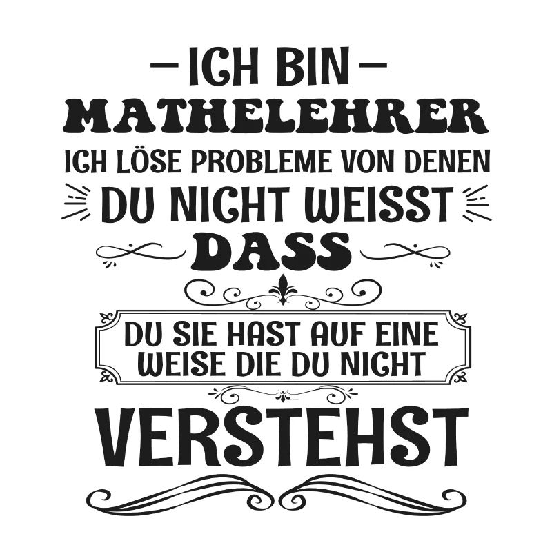 Funny Math Teacher Saying, Teacher Profession Gift