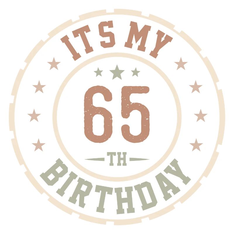 It's My 65th Birthday 65 Year Gift