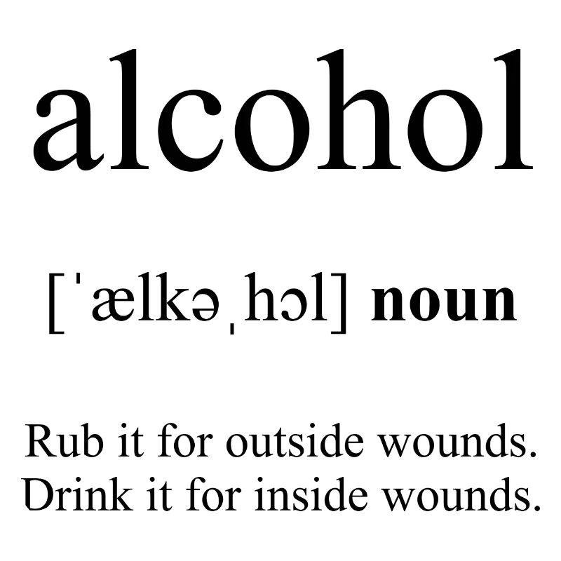 Dictionnaire de définition de l’alcool (Alkohol)