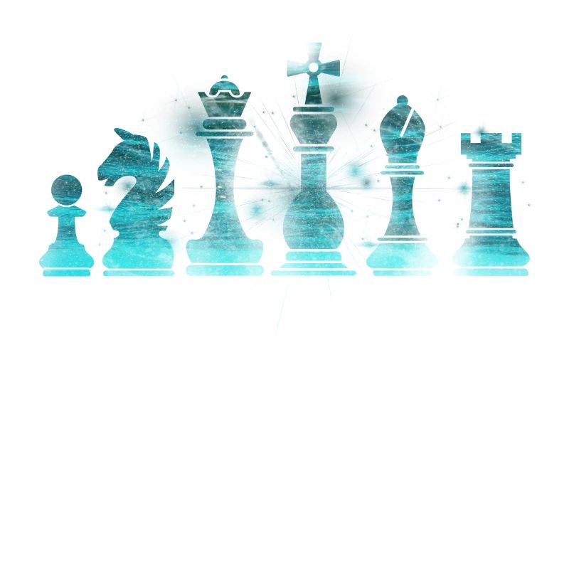 Jeu d’échecs cadeau de mat d’échecs · Pièces d’échecs