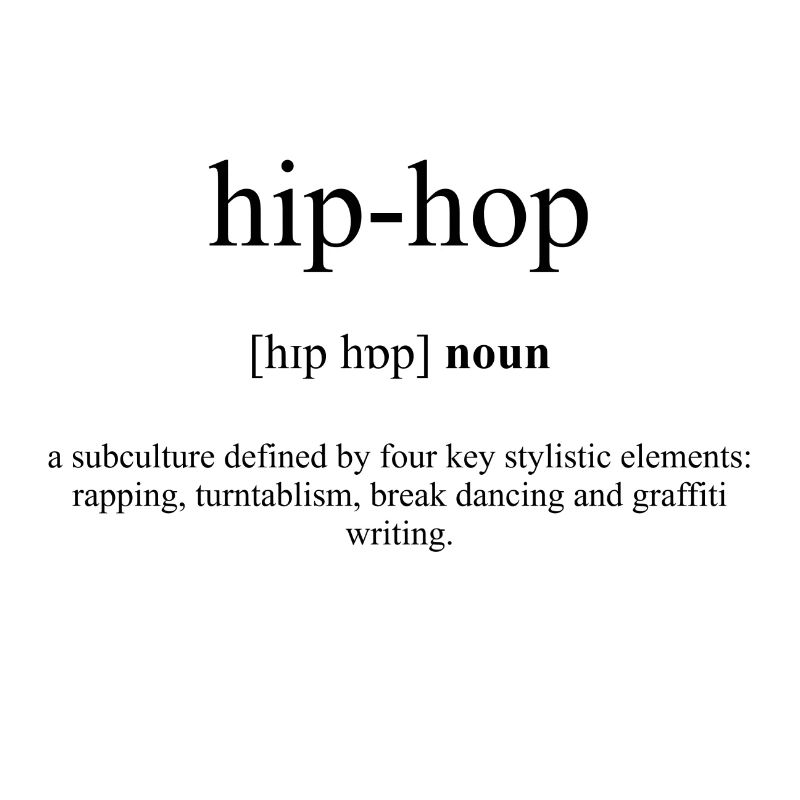 Dictionnaire de définition du hip-hop