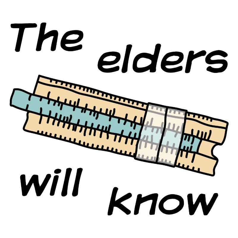 Slide rule - The elders will know - dark