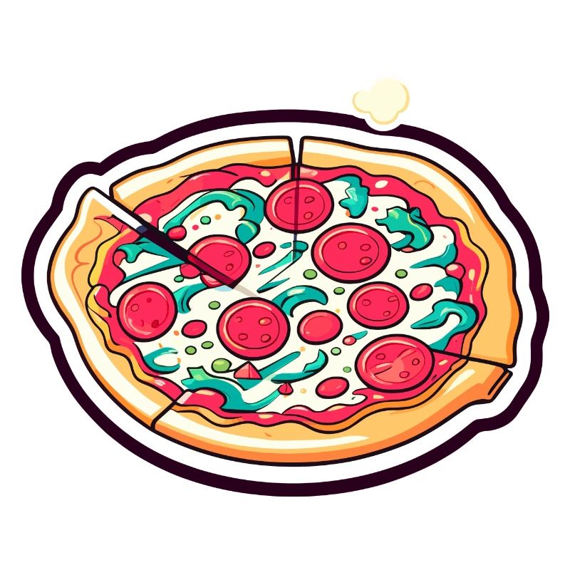 Pizza Slice Drawing
