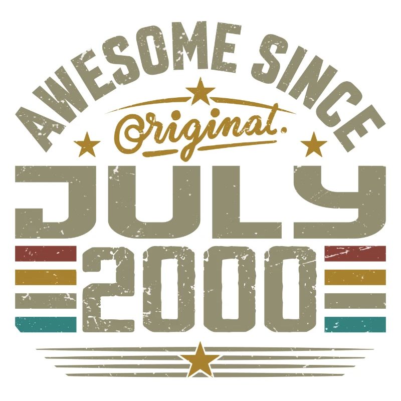 Baujahr Juli 2000 | Geschenk Juli 2000