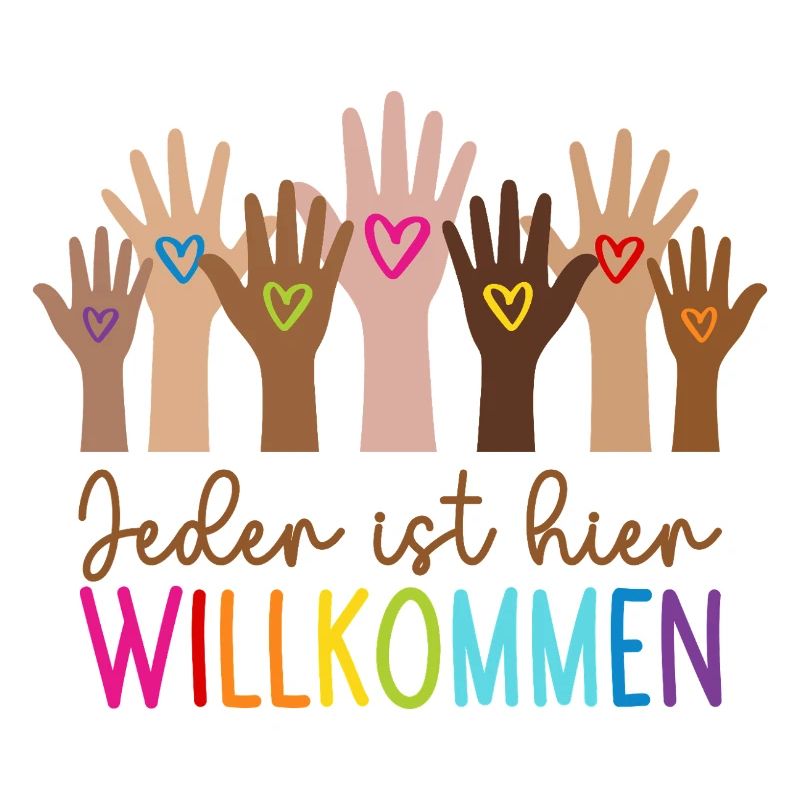Jeder ist hier willkommen