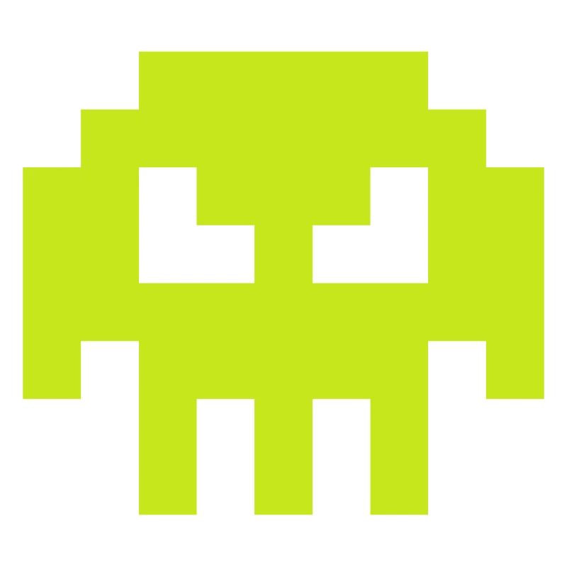 Alien Invader from Sapce (skull, plain)