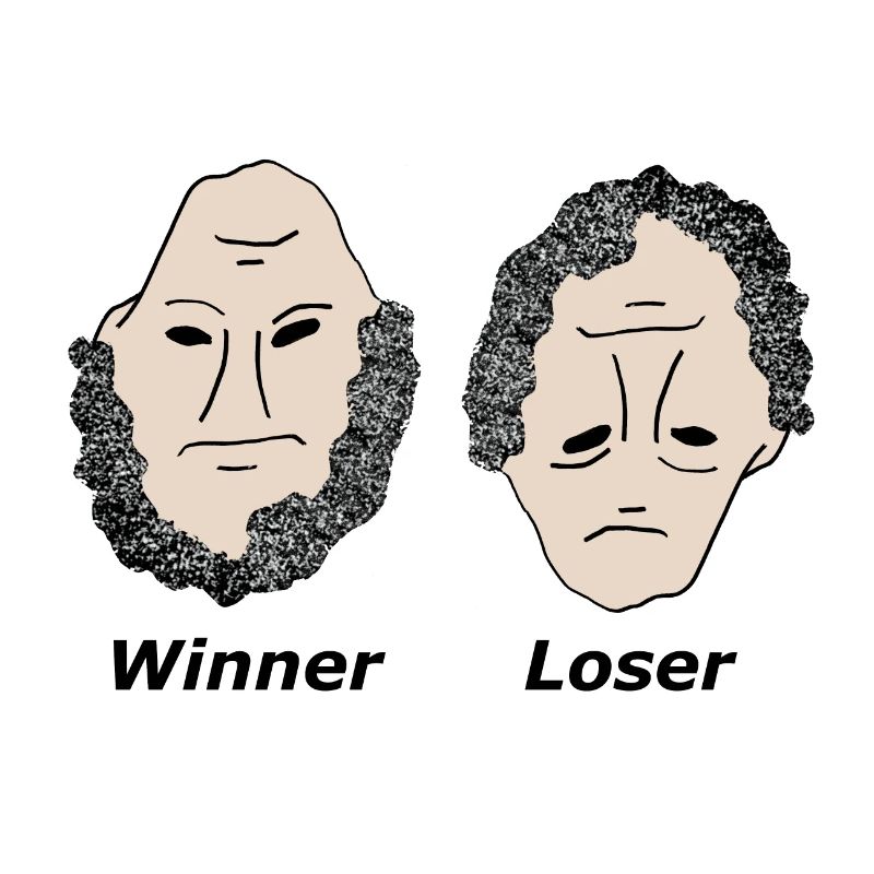 Winner Loser black