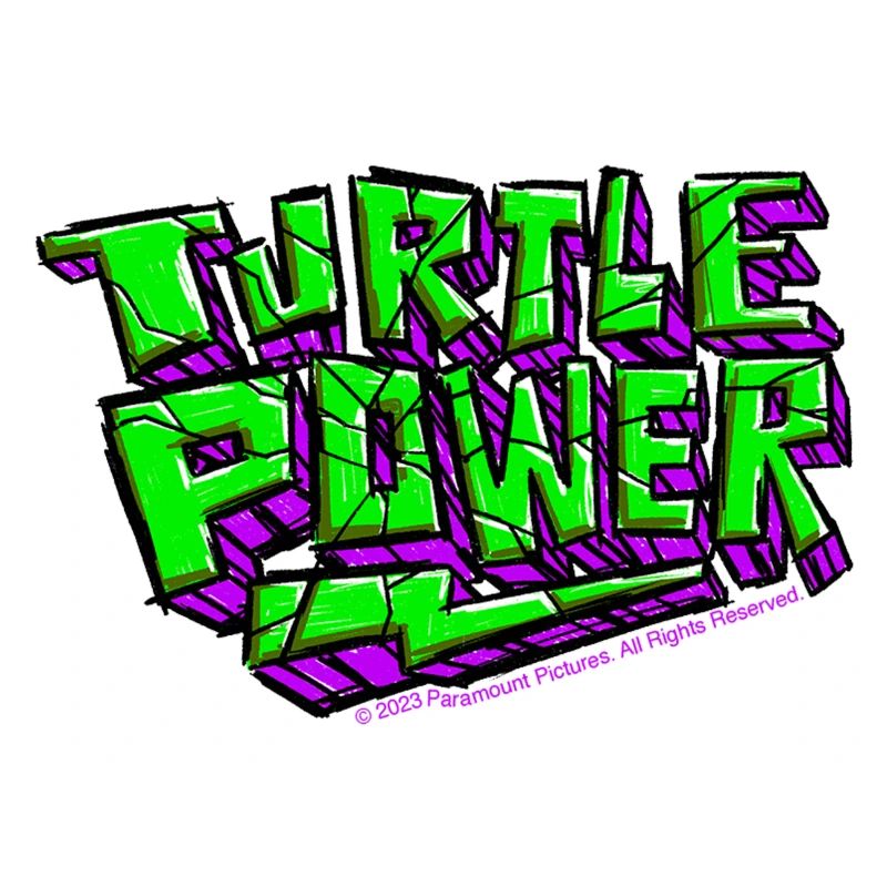 TMNT Mutant Mayhem Turtle Power Avec Flash