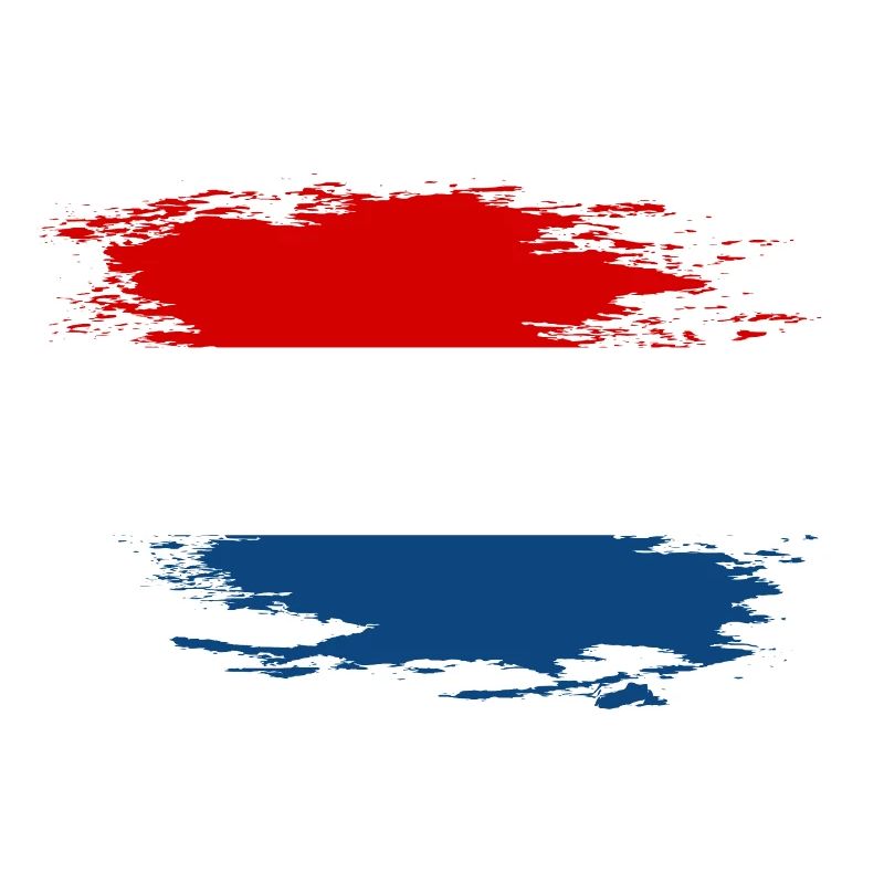 Drapeau hollandais utilisé design