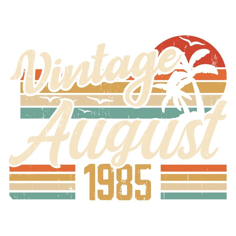 August 1985 Jubiläum 1985 - August Legends Geschenk