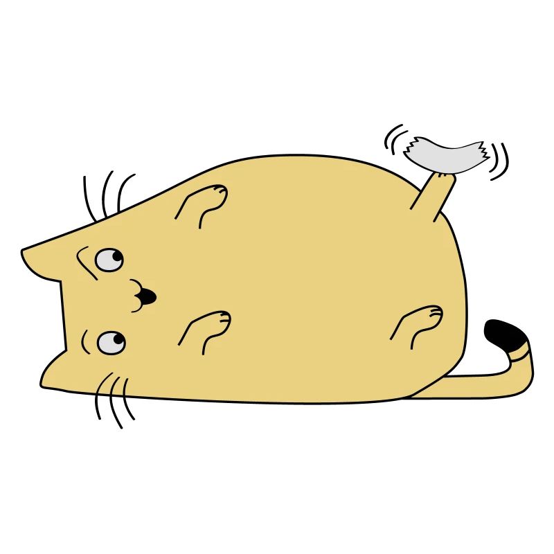 Kat met tape