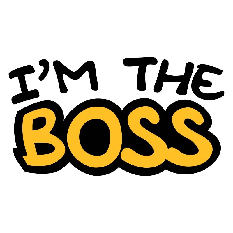 im the boss comic style 2c