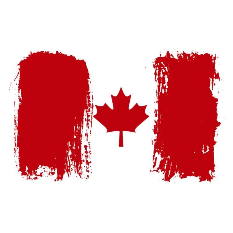 Maple Leaf Ink Splash