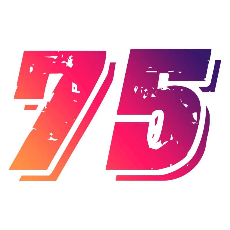 75 number symbol