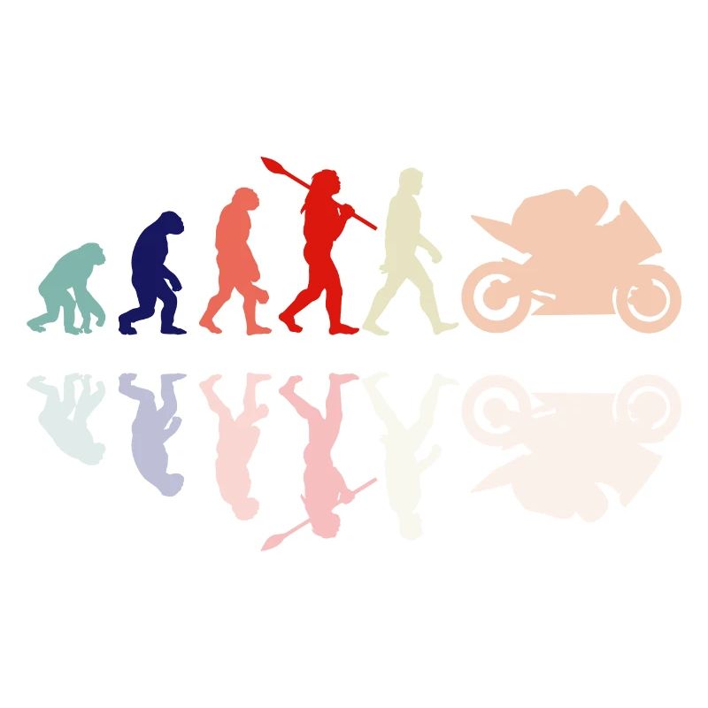 Motorcycle Evolution Vintage Shadow Biker