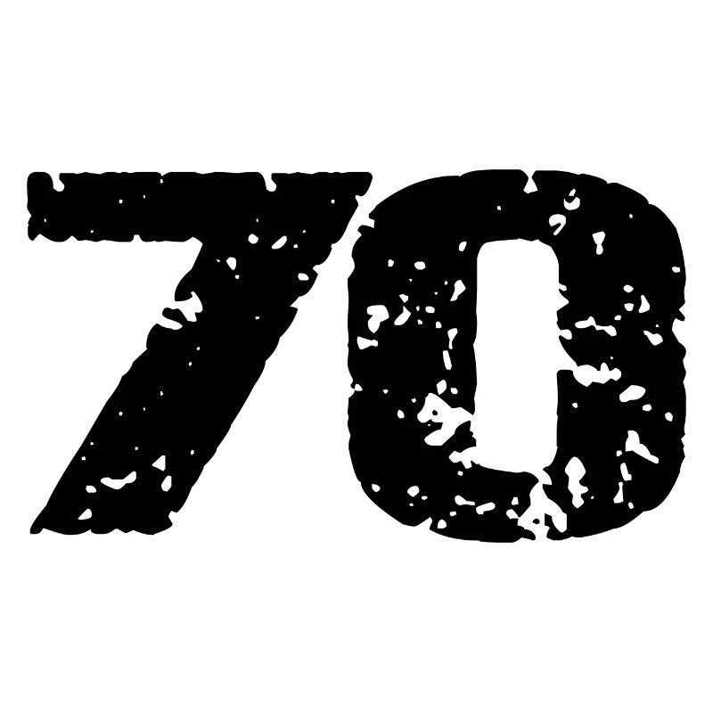 Maillot 70 numéro