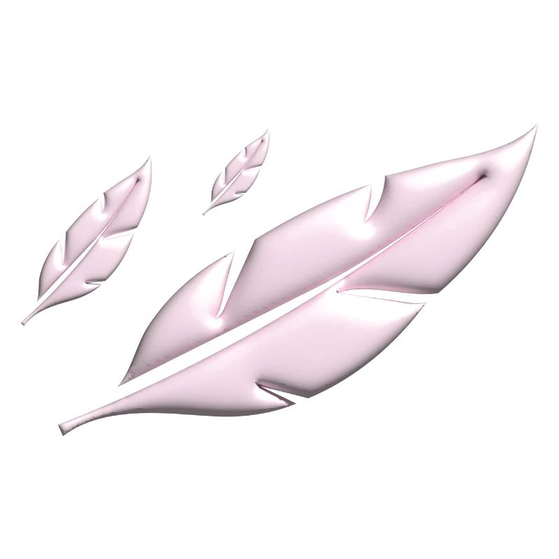PINK FEATHERS FALLING