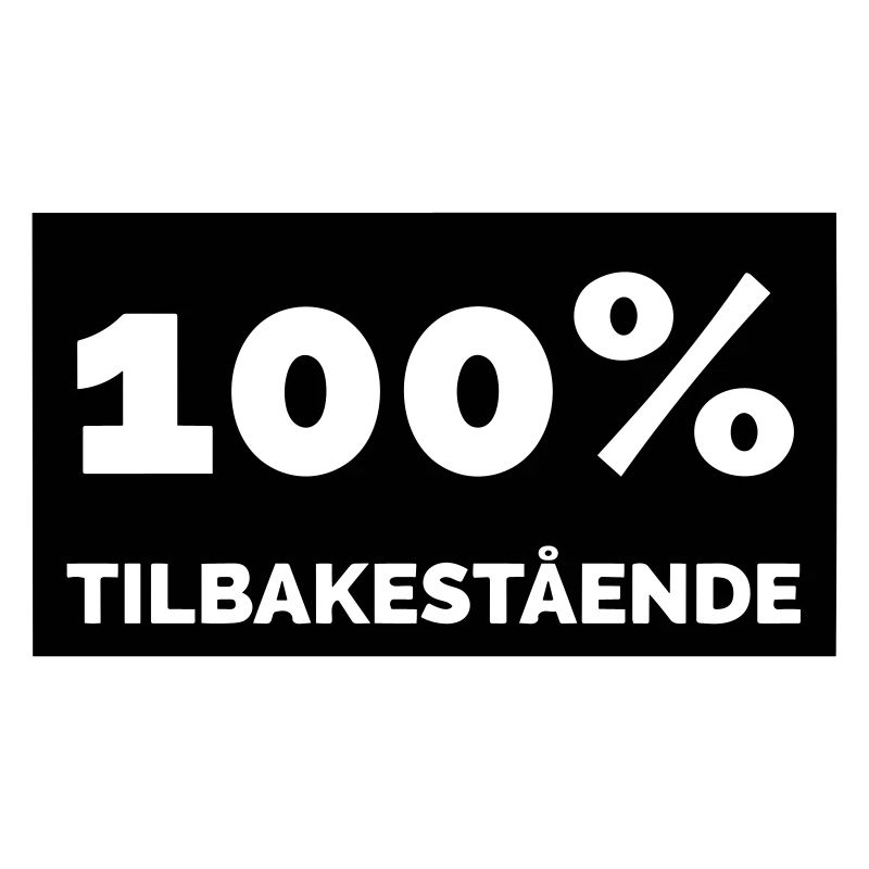 100% en arrière