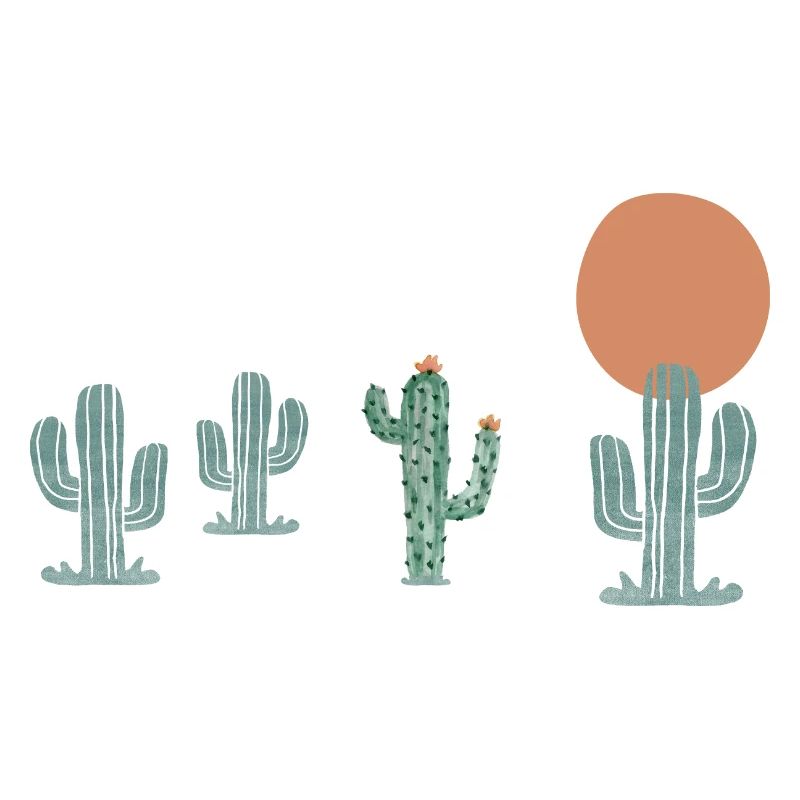 cactus boho