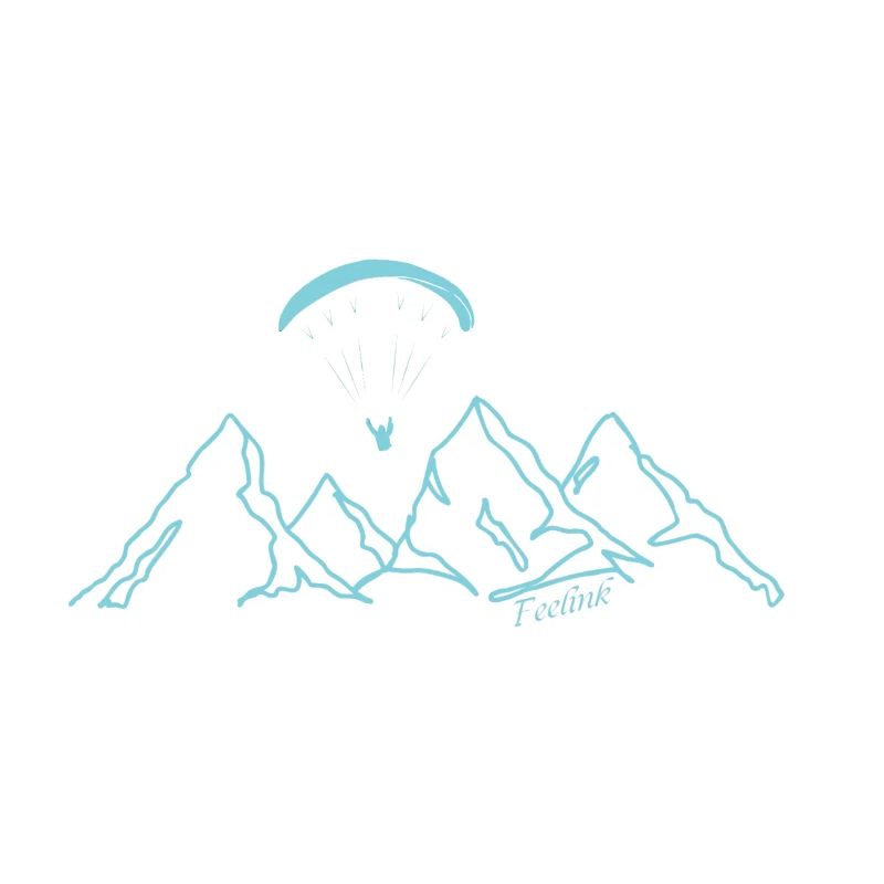 Paragliding Gleitschirm Pilot Schnee