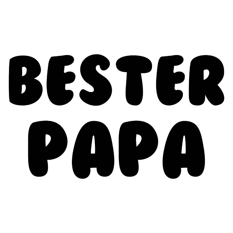 Bester Papa Schwarz