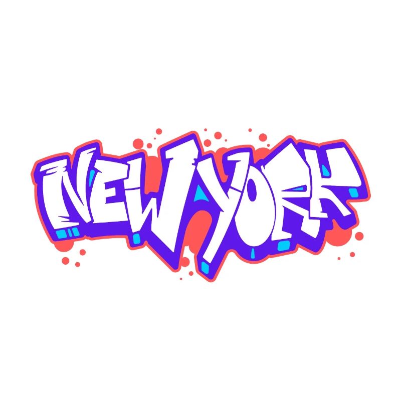 New York Horizontal Graffiti 1